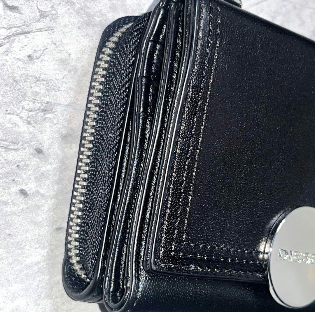 小物 diesel leather wallet 2way shoulder bag