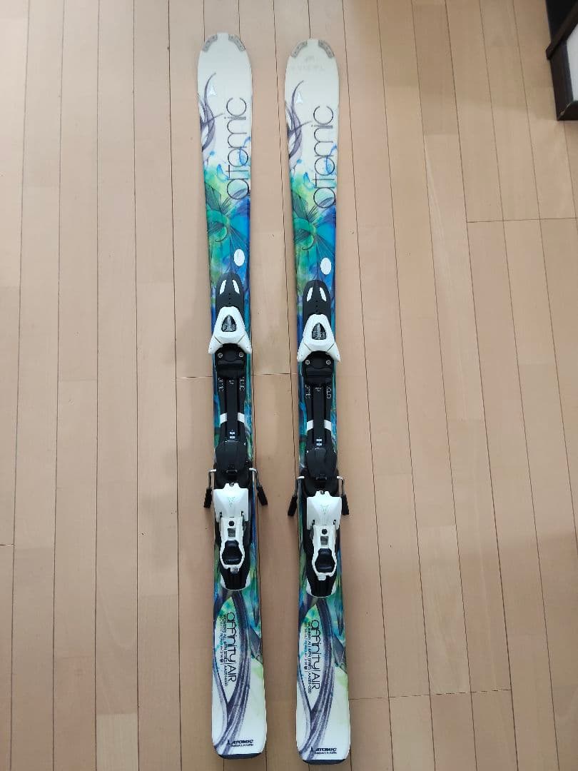 Atomic スキー板 140cm レディース バインディング付き