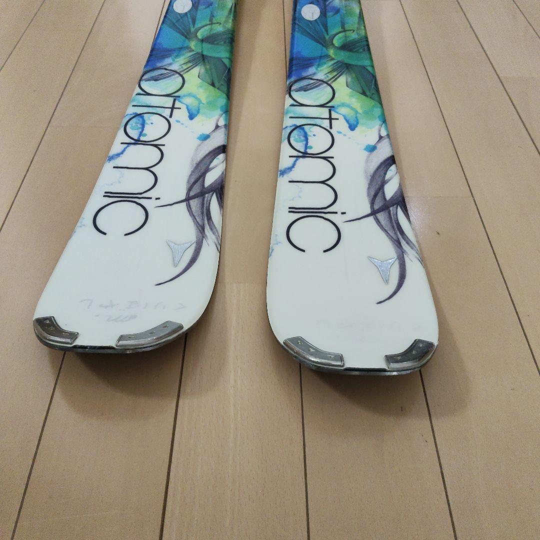 Atomic スキー板 140cm レディース バインディング付き