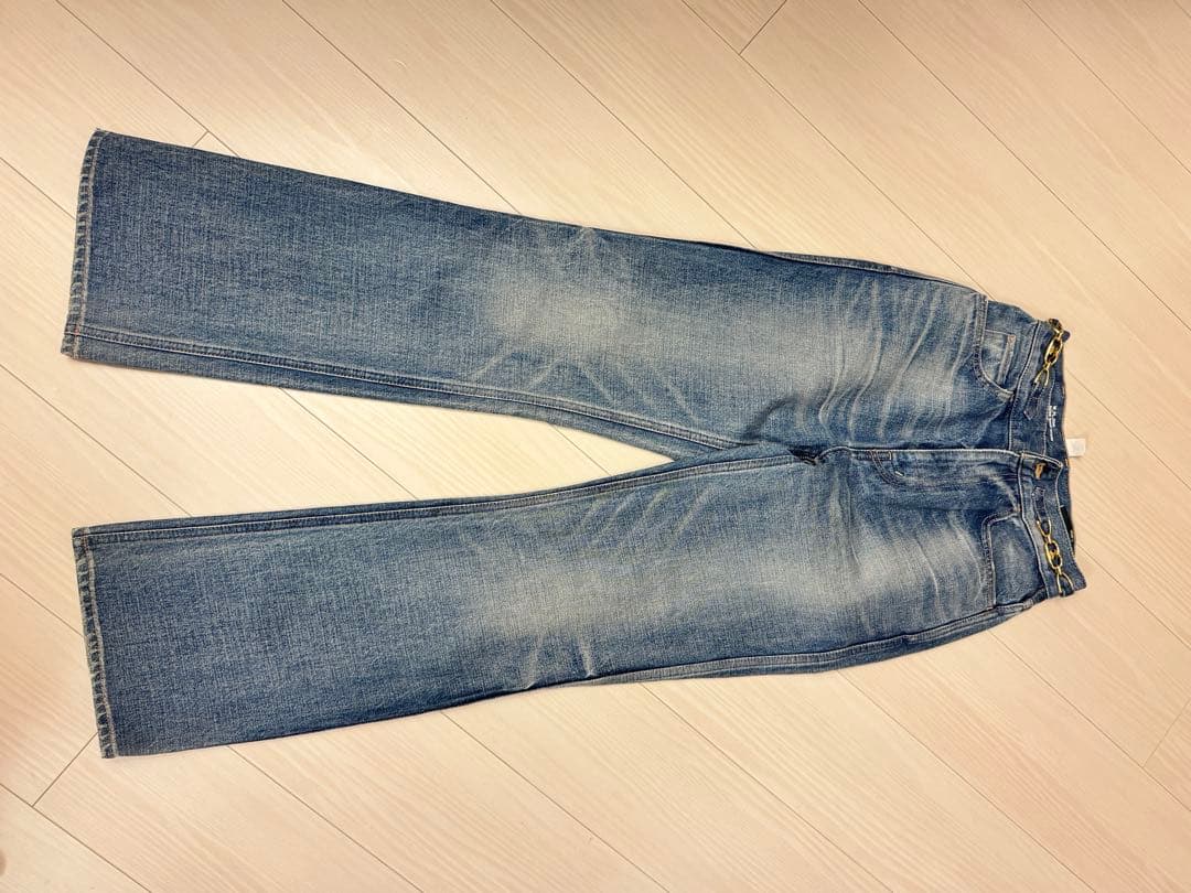 CELINE N° 009 デニムパンツ ライトブルー