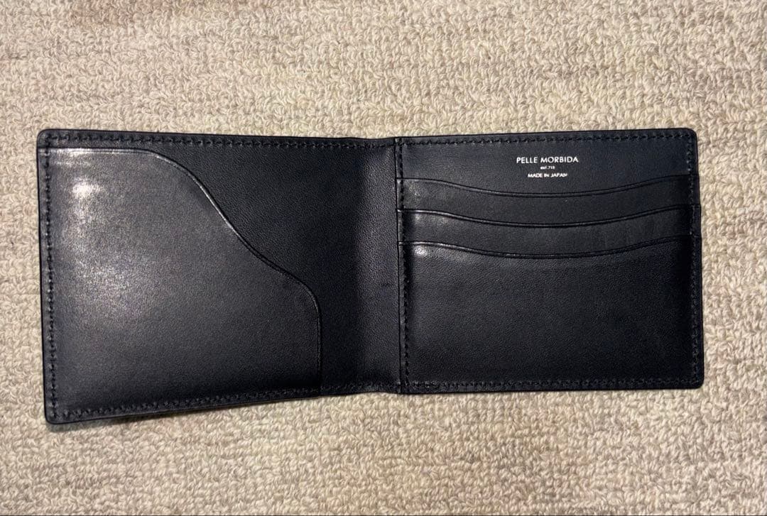 【極美品】PELLE MORBIDA ペッレモルビダ財布 PMO-BA329 黒
