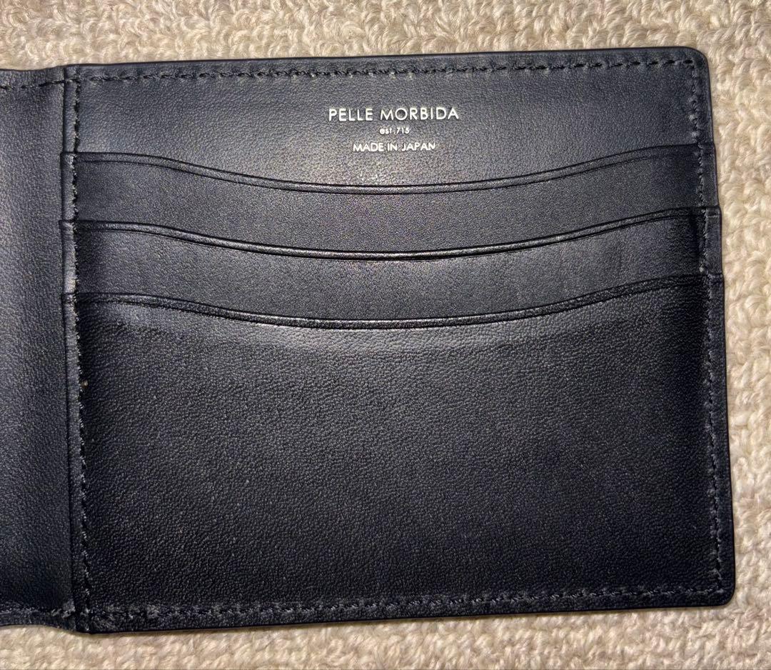 【極美品】PELLE MORBIDA ペッレモルビダ財布 PMO-BA329 黒