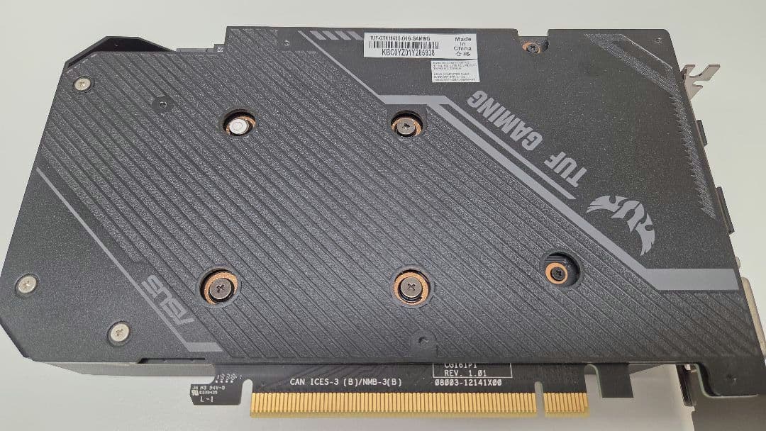 ASUS TUF Gaming GTX1660Super グラボ　箱・付属品なし