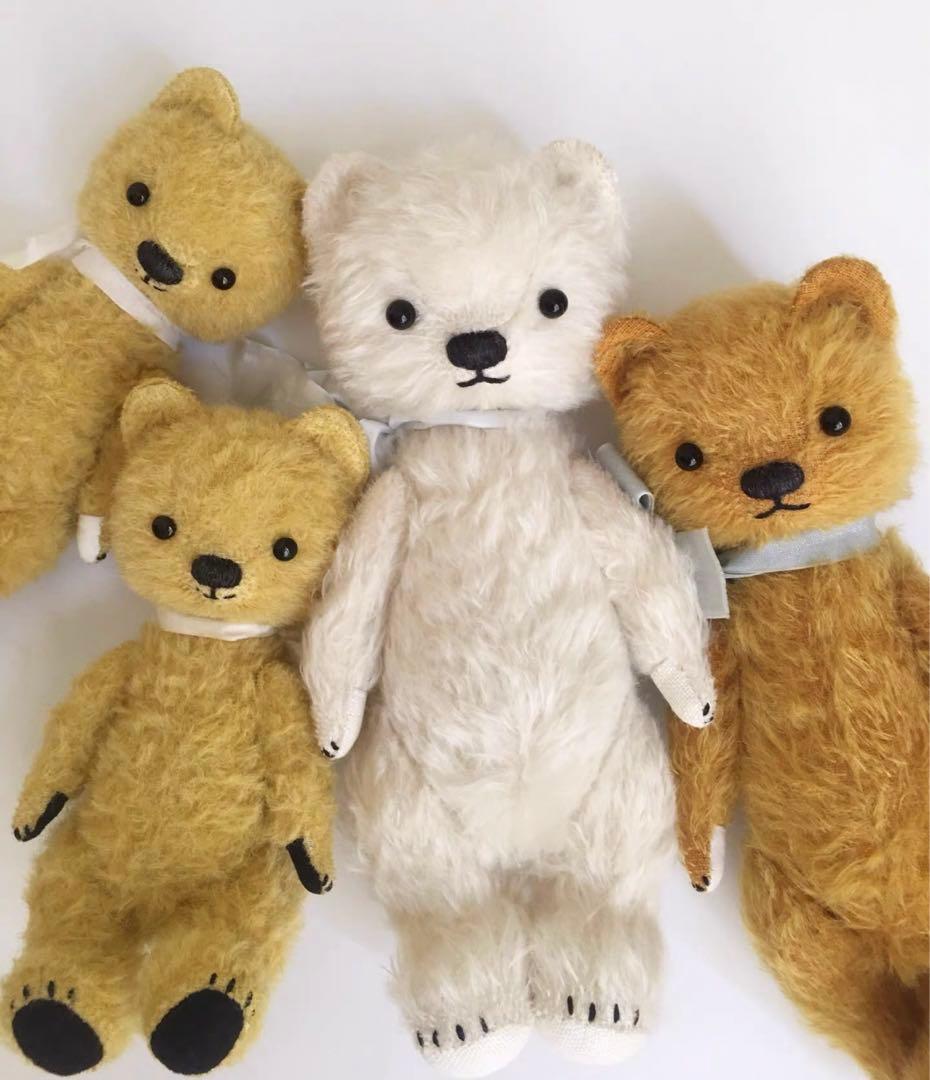 大人しいテディベアさん アーティストベア 海外作家様 ハンドメイド ぬいぐるみ