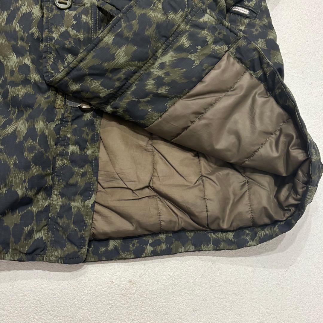 ヒステリックグラマー　プリマロフト レオパード ガール ワッペン 中綿 コート