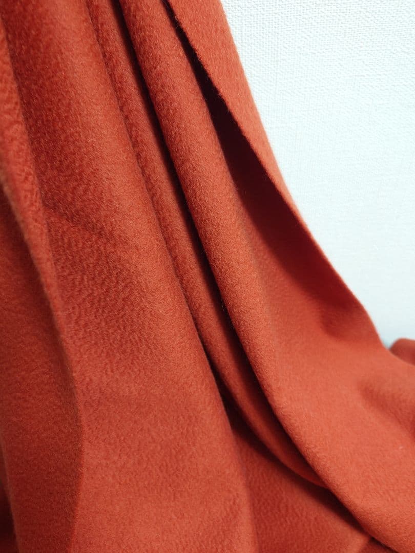 ロロ ピアーナ　Loro Piana　ストール　マフラー　オペラ　カシミヤ　赤茶