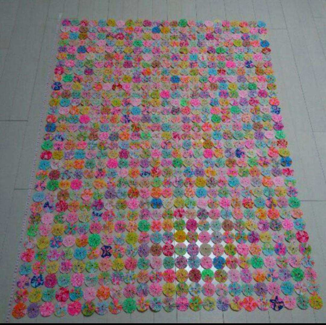 ヨーヨーキルト　ピンクス