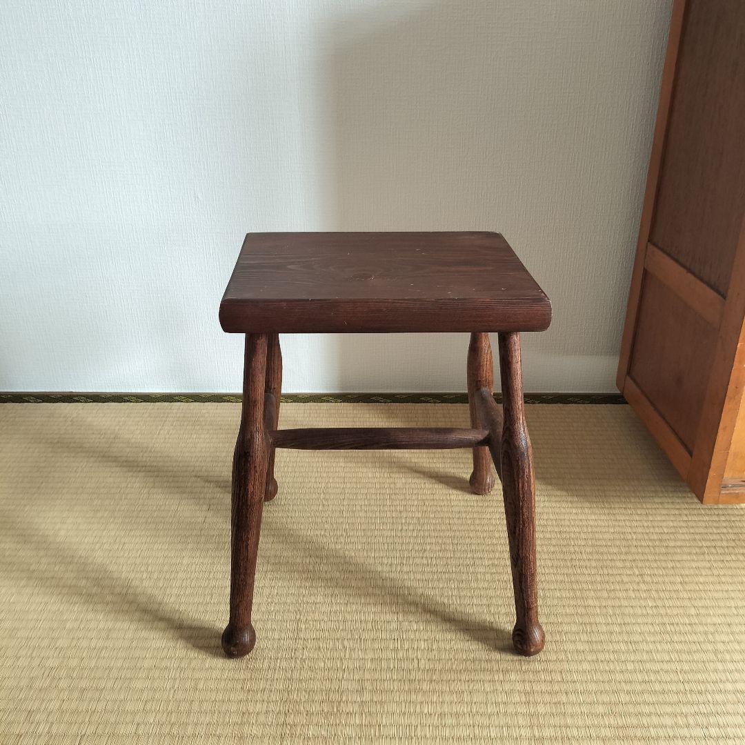 イギリスアンティークスツール　英国アンティーク木製チェア