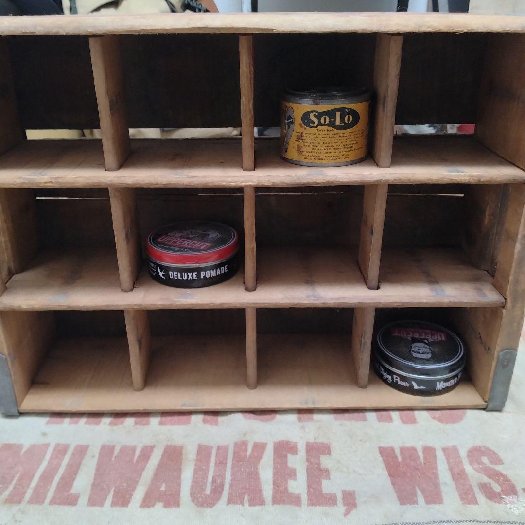 60s vintage Crystal club ウッドボックス　木箱