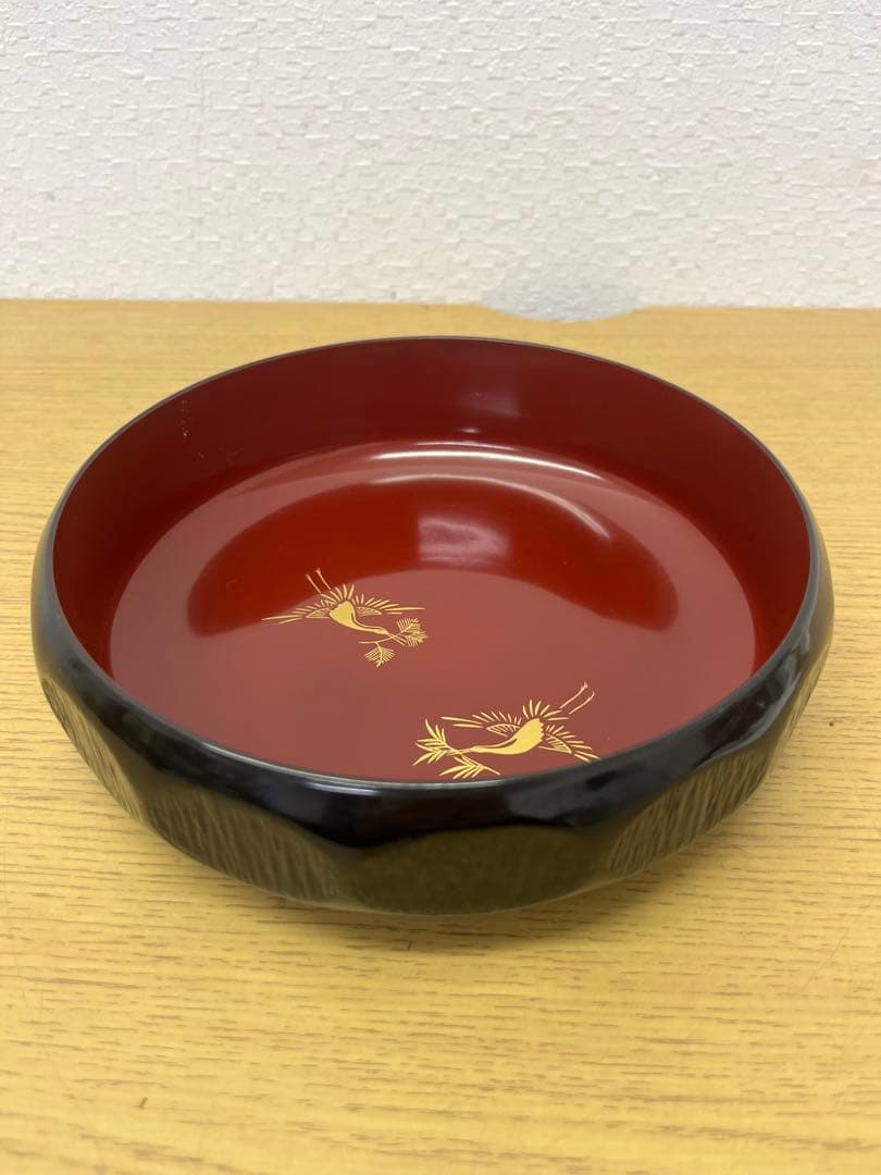 菓子鉢　漆器　工芸品　アンティーク