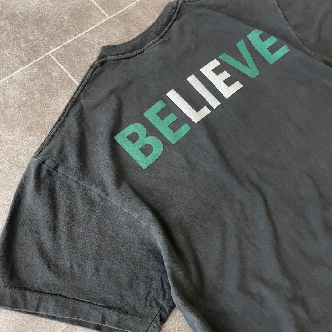 Marilyn Manson Believe Tシャツ 褪黒 XL