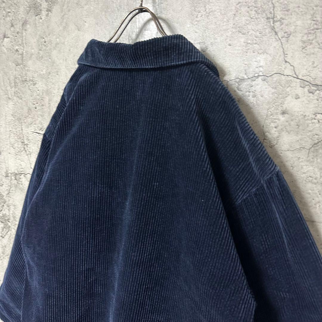 【超希少◎】KENZO　コーデュロイブルゾン　中綿　刺繍　オープンカラー　90s