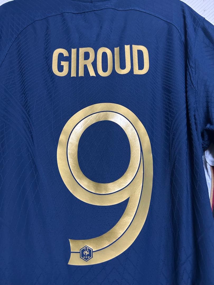 フランス代表 ホーム オーセンティック ジルー