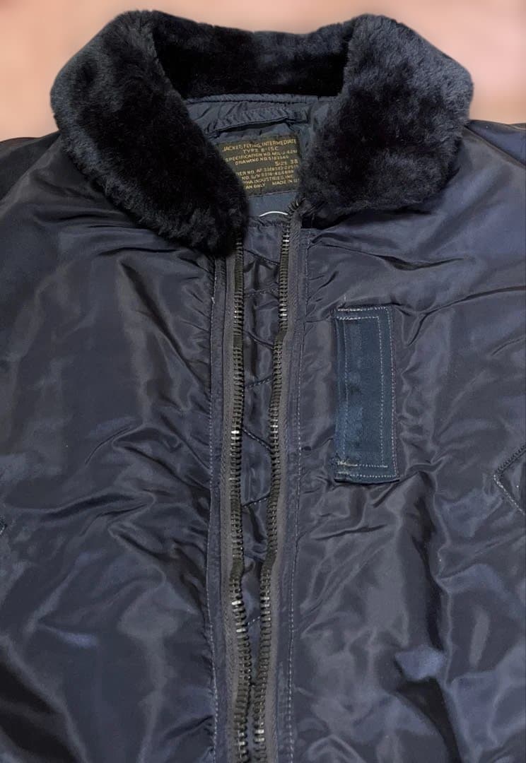 U.S. AIR FORCE TYPE B-15C フライトジャケット 38