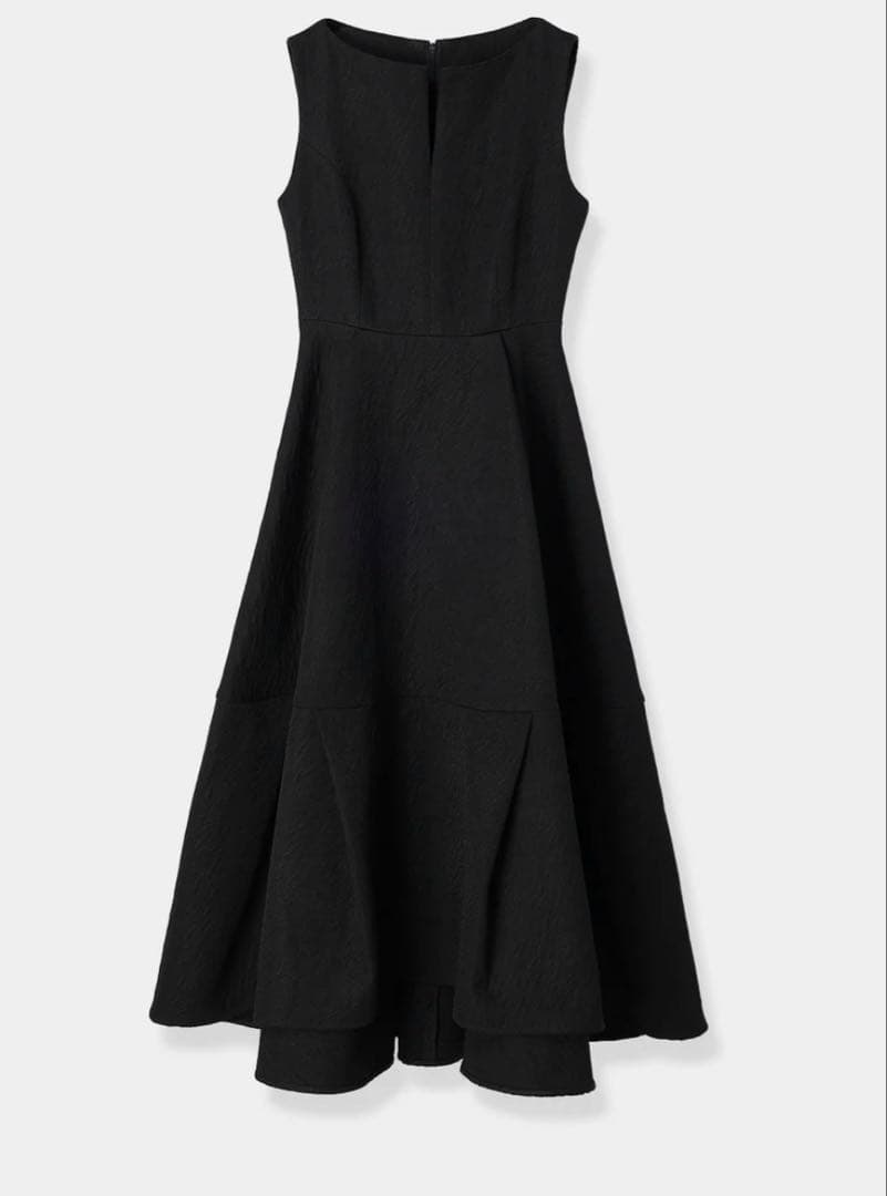 ワンピース L'AUBE BLANC Keyneck Jacquard Dress