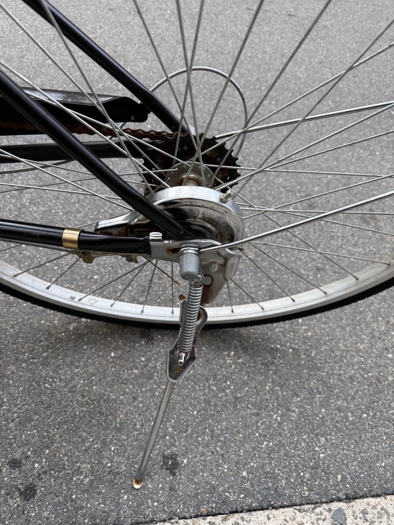 170 自転車 大阪市 【引取り限定】 美品 27インチ 変速付き