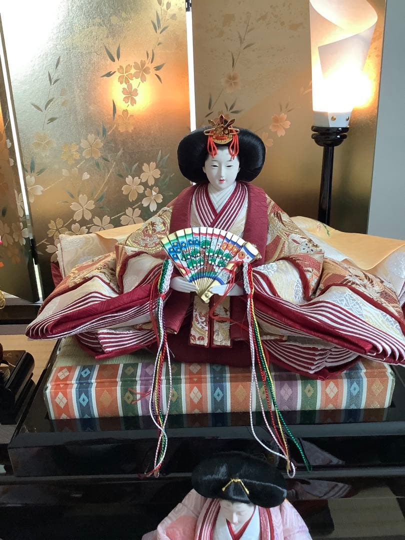 三段飾り 平安優香作　雛人形　ひな祭り　美品