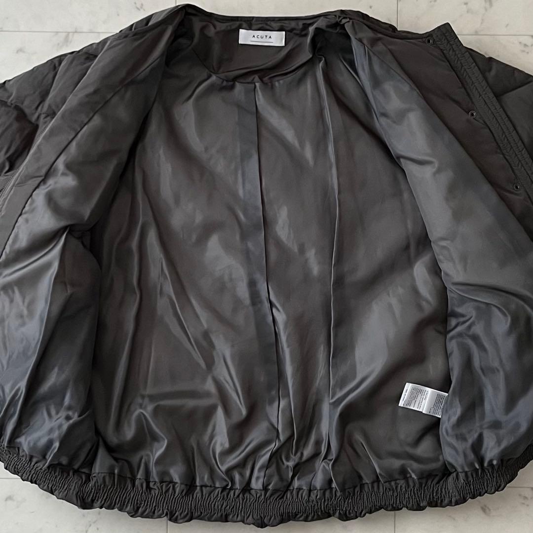 美品＊アーバンリサーチ コクーンキルティングダウン acuta カーキグレー系