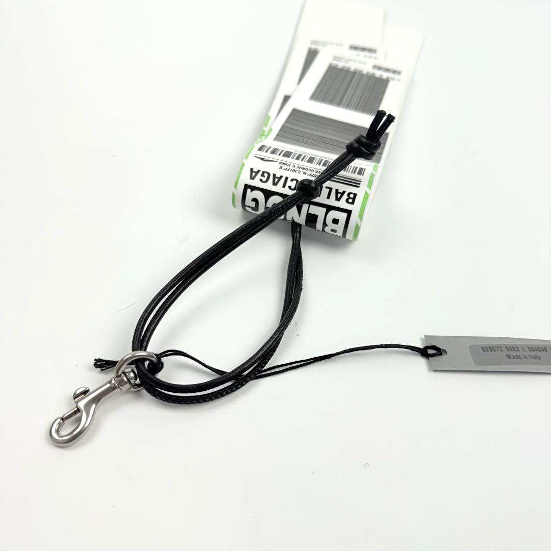 【新品未使用】BALENCIAGA バレンシアガ チャーム キーリング バゲージ