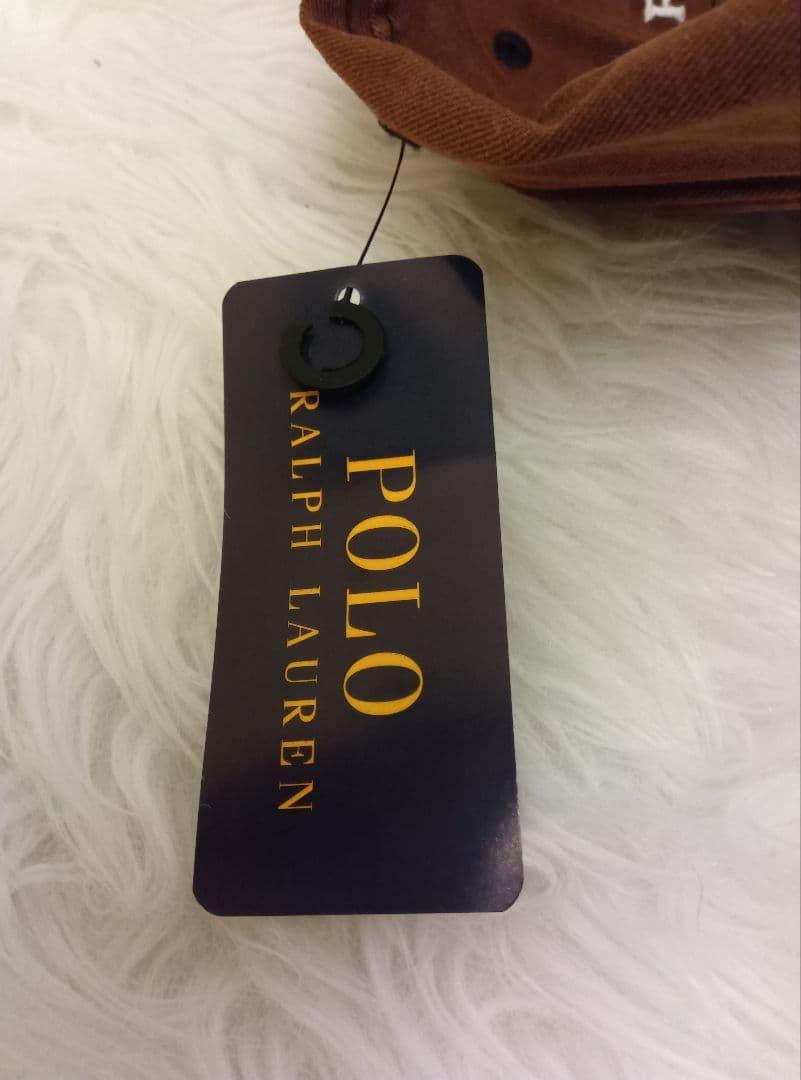 Polo Ralph Lauren ブラウン キャップ(ヴィンテージ)