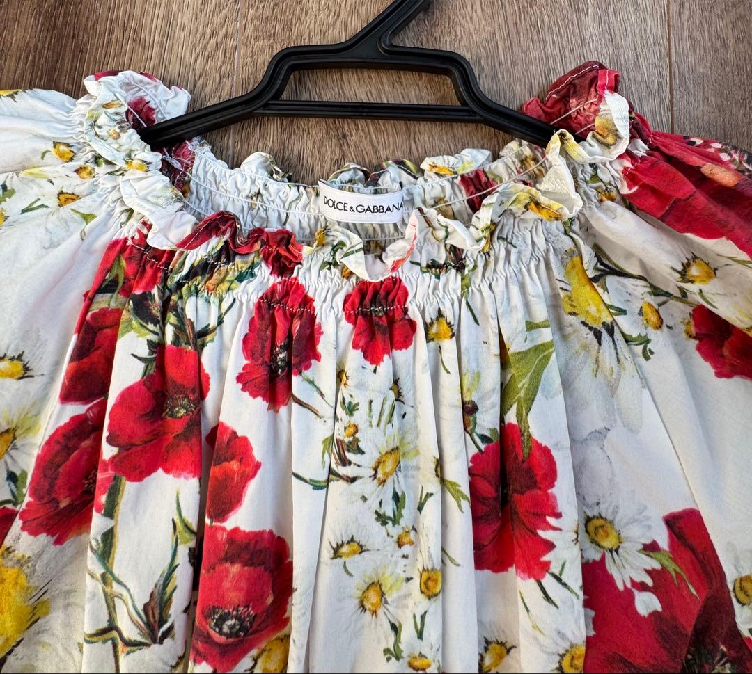 最終値下げ！！Dolce & Gabbana 花柄ワンピース 100cm~