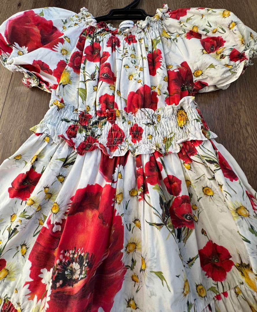 最終値下げ！！Dolce & Gabbana 花柄ワンピース 100cm~