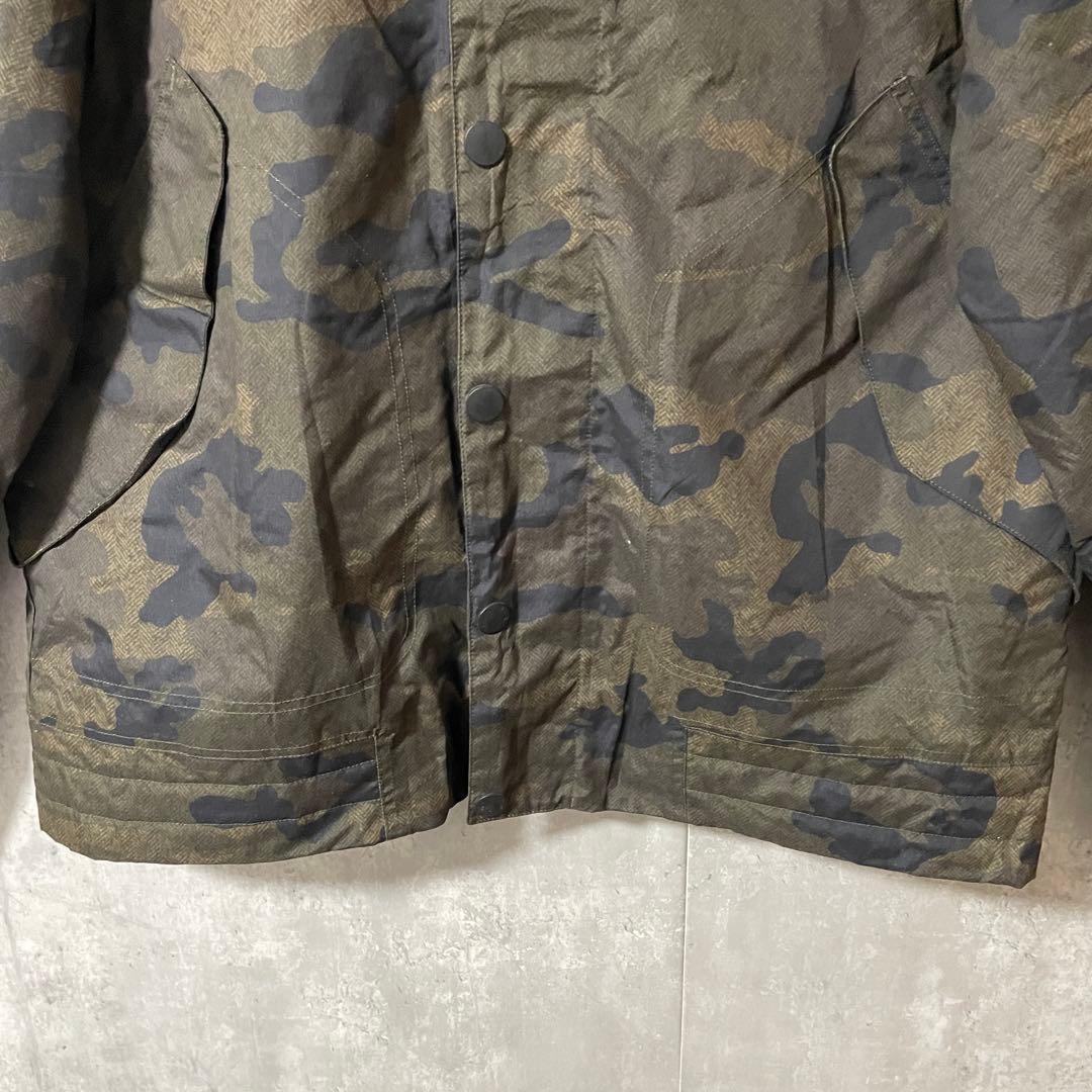 Burtonバートンスキーウェアスノーボードジャケットパーカー迷彩総柄カモフラ