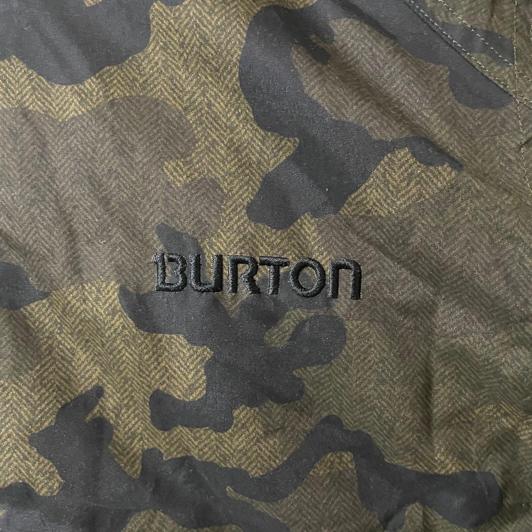 Burtonバートンスキーウェアスノーボードジャケットパーカー迷彩総柄カモフラ