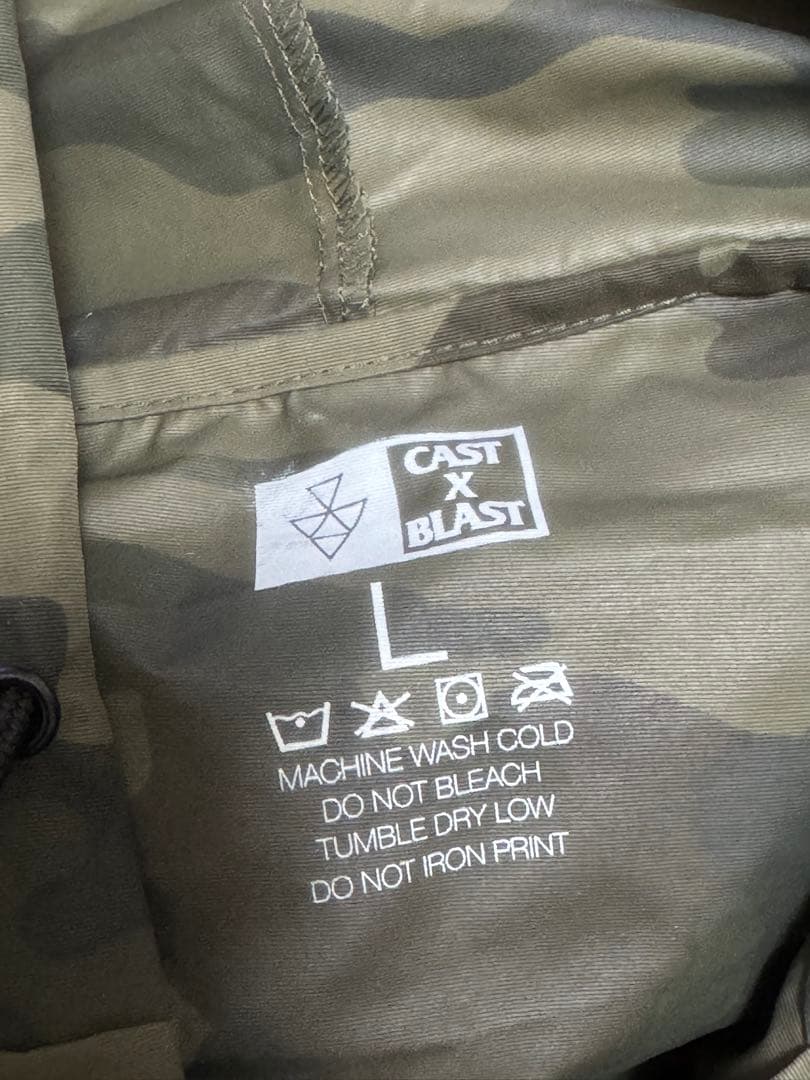 CAST X BLAST COACH JACKETカモフラ柄 新品未使用品