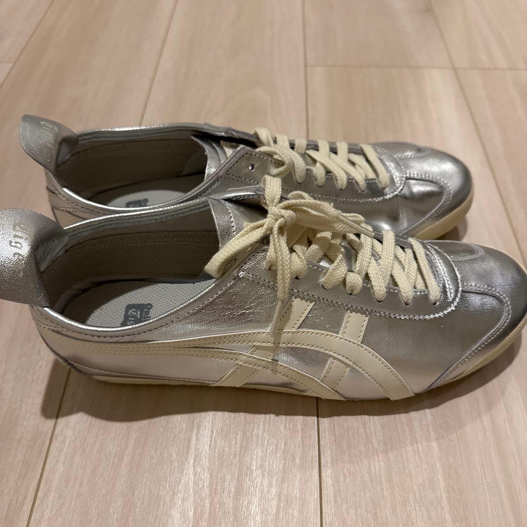 Onitsuka Tiger シルバー スニーカータグなし　箱なし