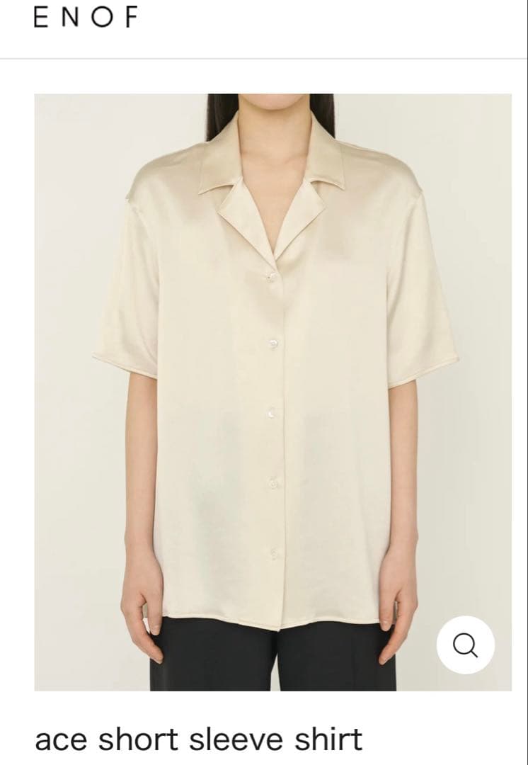 トップス ENOF ace short sleeve shirt