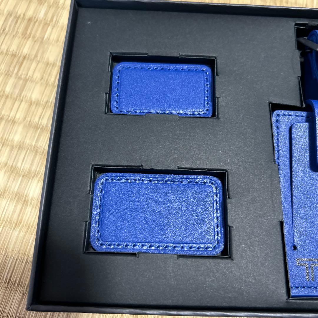 TUMI ネームタグ TOKYO ブルー