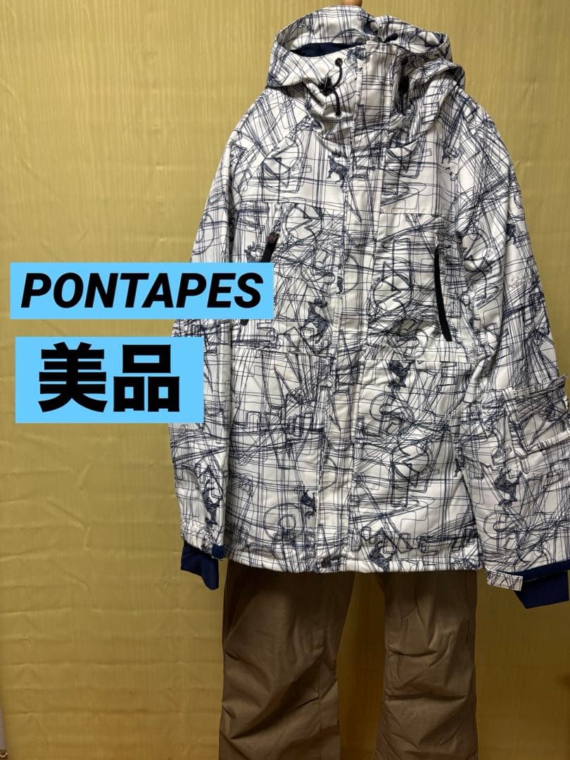 ★はちこ★ポンタペス　メンズ　L スノーボードウェア　スノボウェア