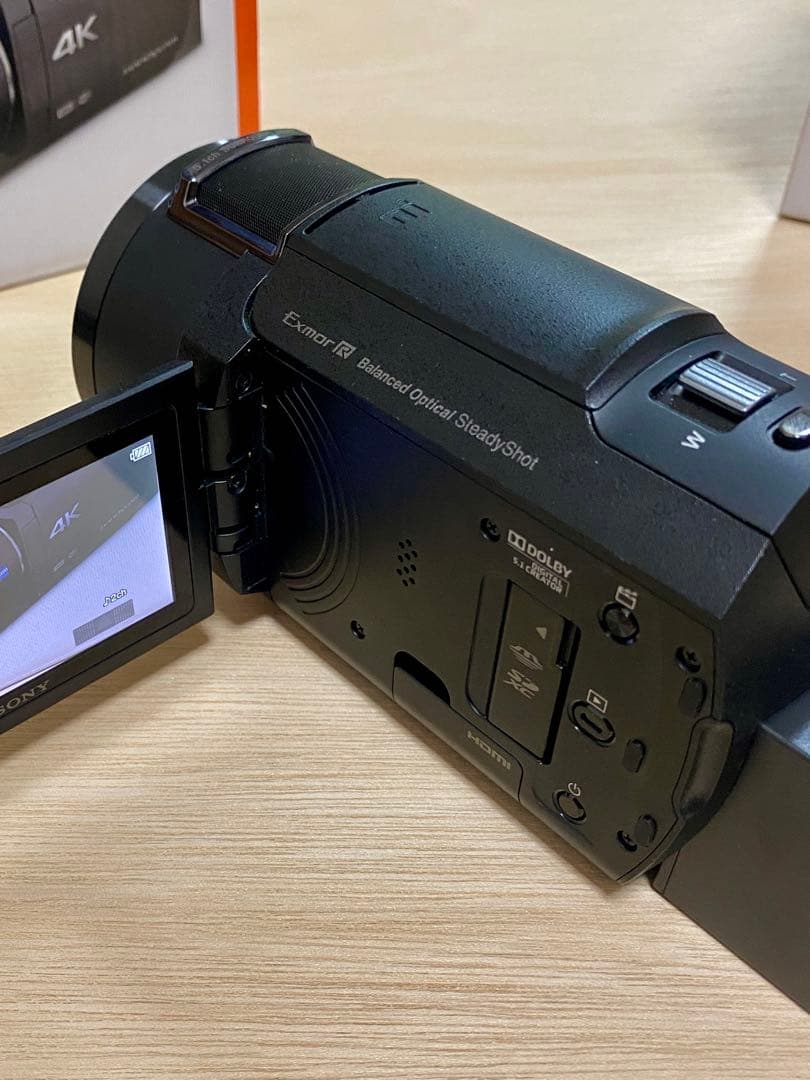 ソニー SONY FDR-AX45A 4K ＋ ACC-TCV7C