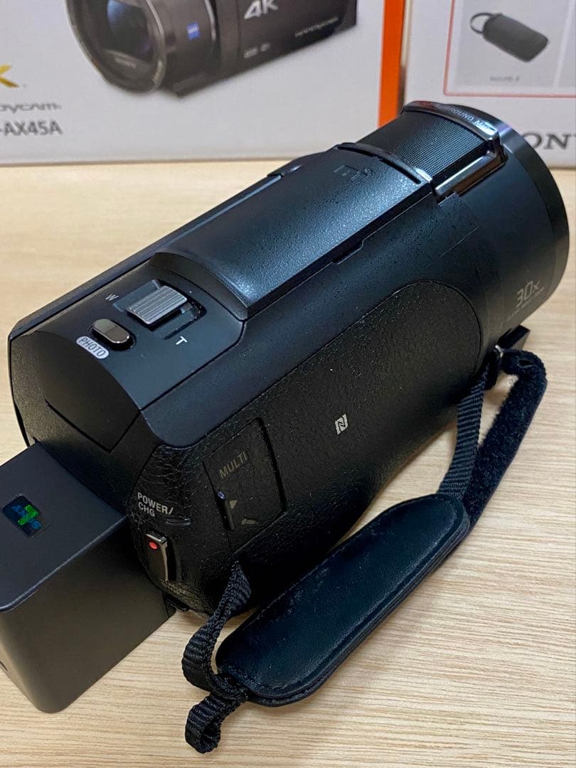 ソニー SONY FDR-AX45A 4K ＋ ACC-TCV7C