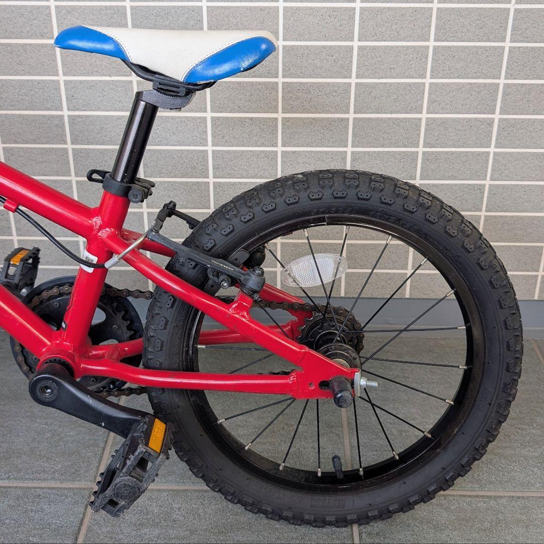 ヨツバサイクル 16インチ ヒーローレッド 子供用 自転車 東京 埼玉 手渡し