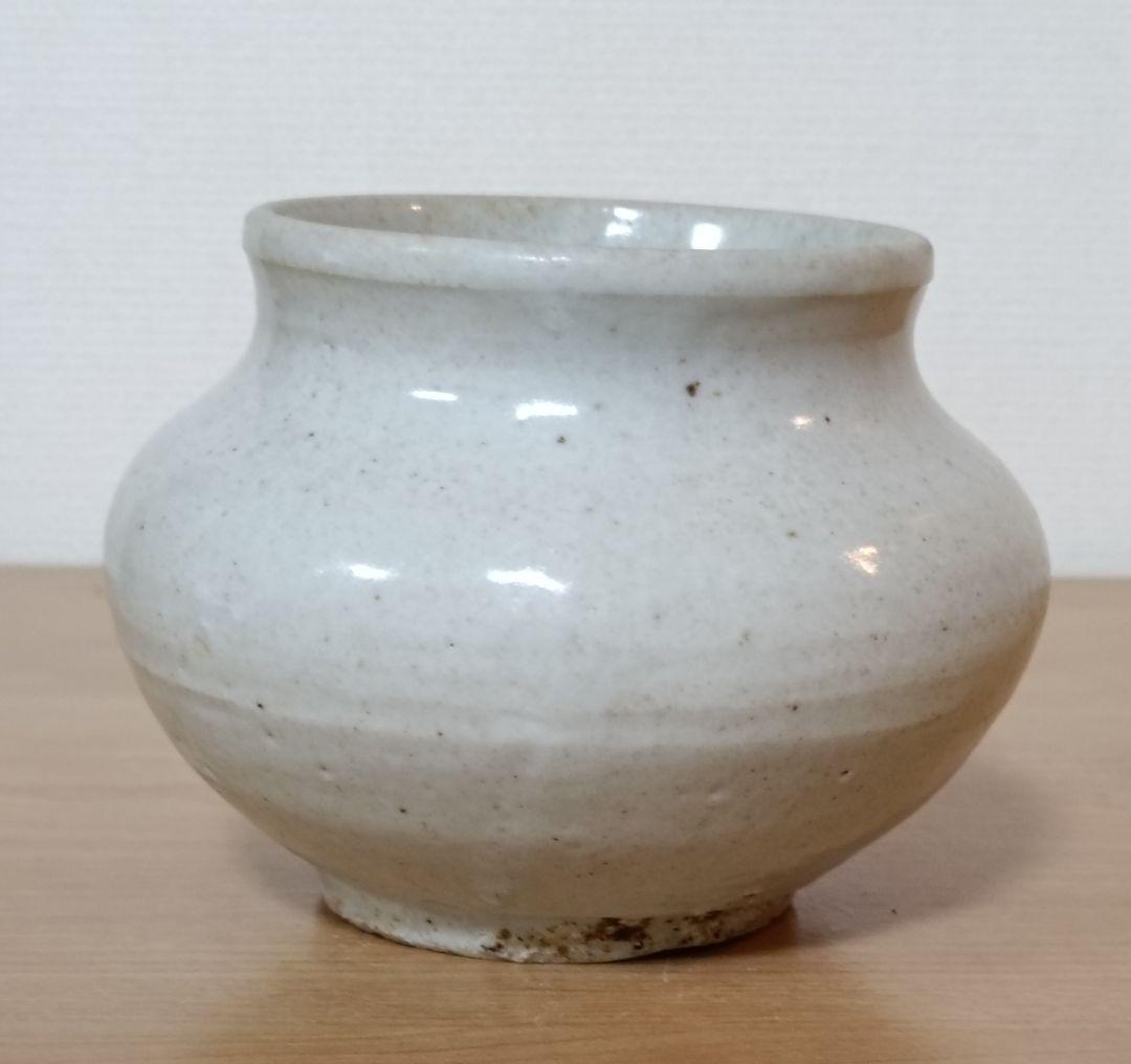 李朝白磁小壺
