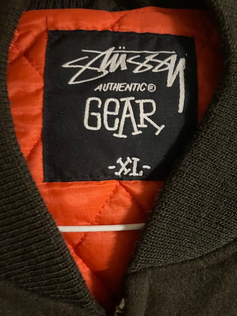 Stüssy MA-1 フライトジャケット XL オリーブ