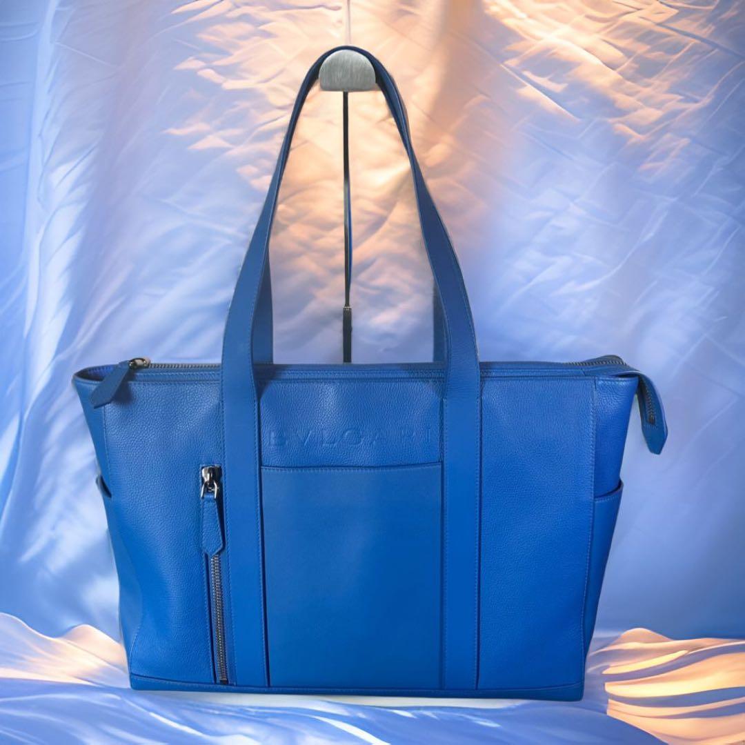 こーちゃん◎◆BVLGARI◆トートバッグ/ラージホリゾンタル/ブルガリ
