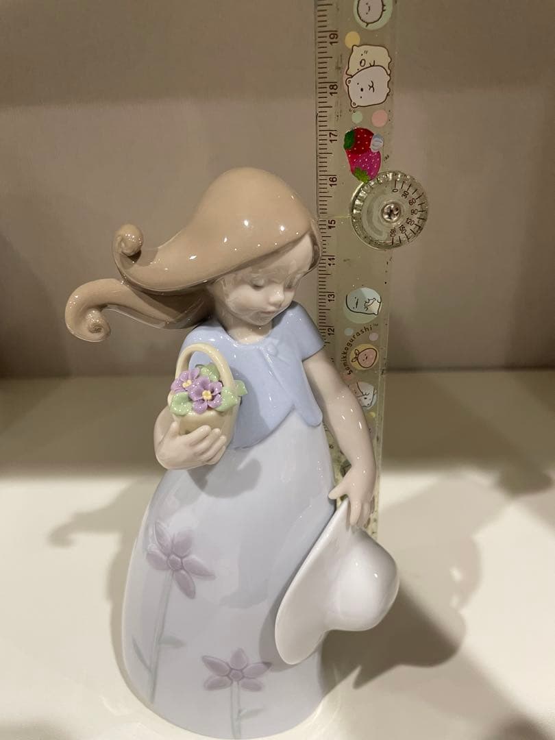 値下げ‼️‼️【極美品】リヤドロ　リトルバイオレット　箱付き
