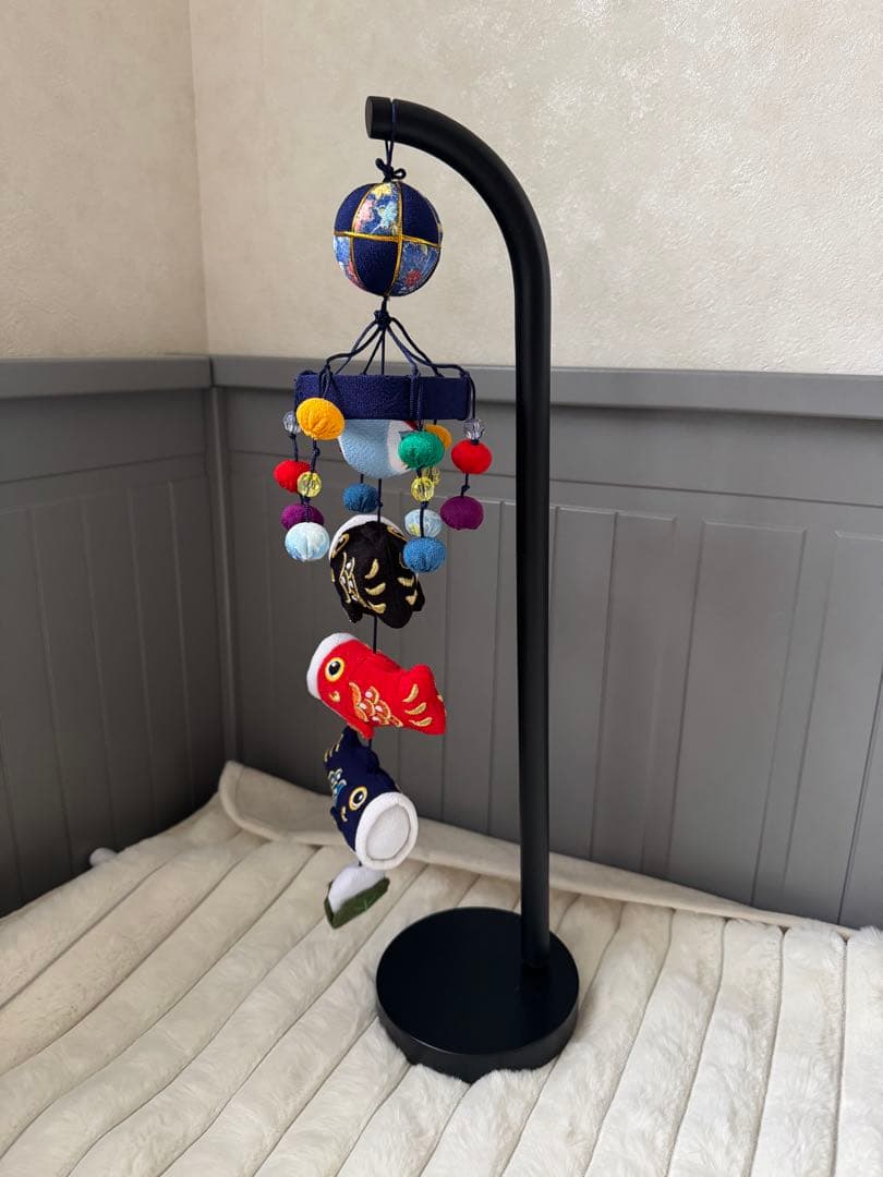 室内鯉飾り　つるし飾り　友禅　五月人形　端午の節句