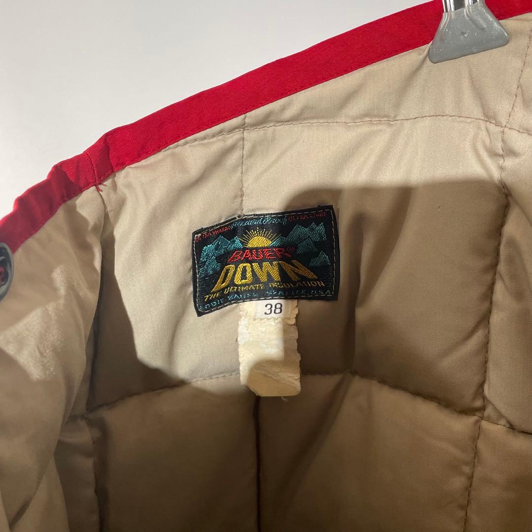60s eddie bauer ダウンパンツ　レッド