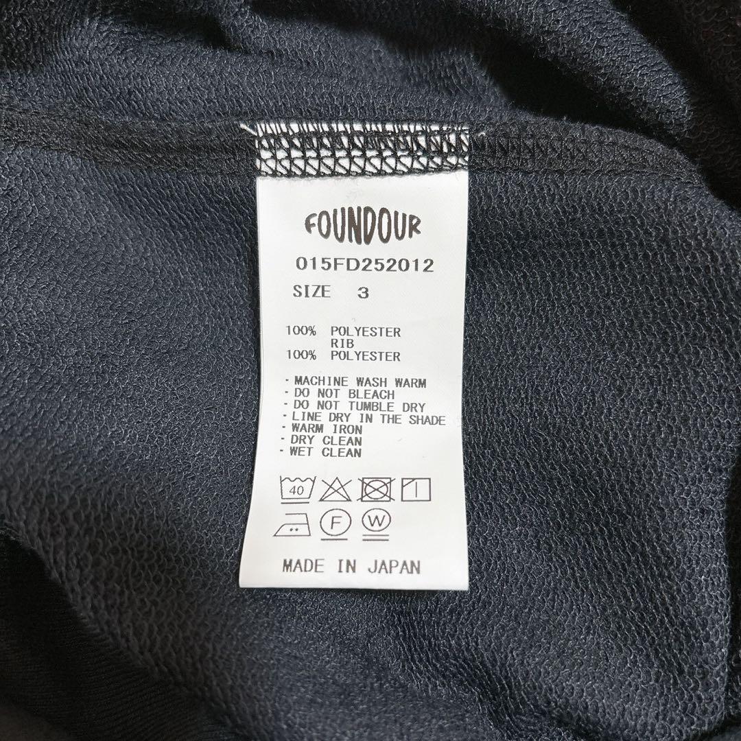トップス foundour HALF ZIP LONG SLEEVE SHIRT