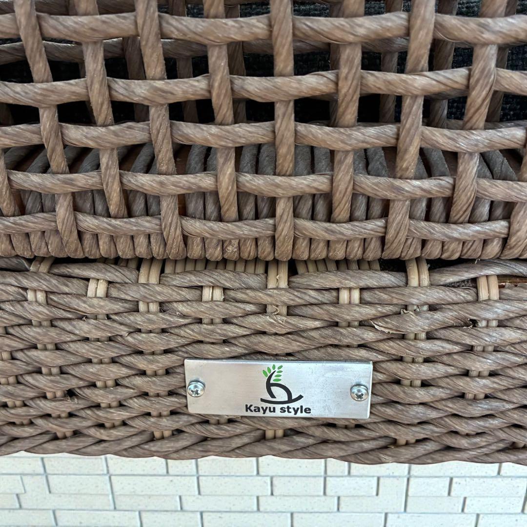 ②美品✨ Kayu style グリーユ ダイニングチェア チーク材 高級家具