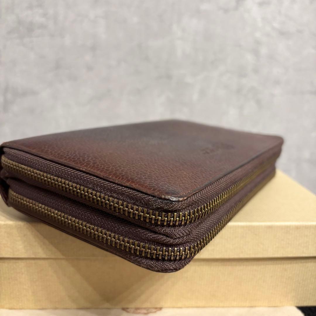 GANZO ガンゾー オーガナイザー 長財布 カードケース ブラウン