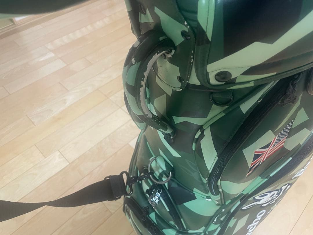 Psycho Bunny キャディバッグ サイコバニー カモフラージュ 迷彩