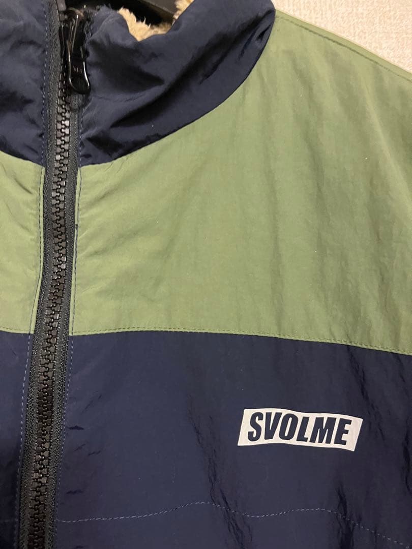 w*m様 SVOLME 中綿ボアリバーシブルジャケット　L 防寒　防風