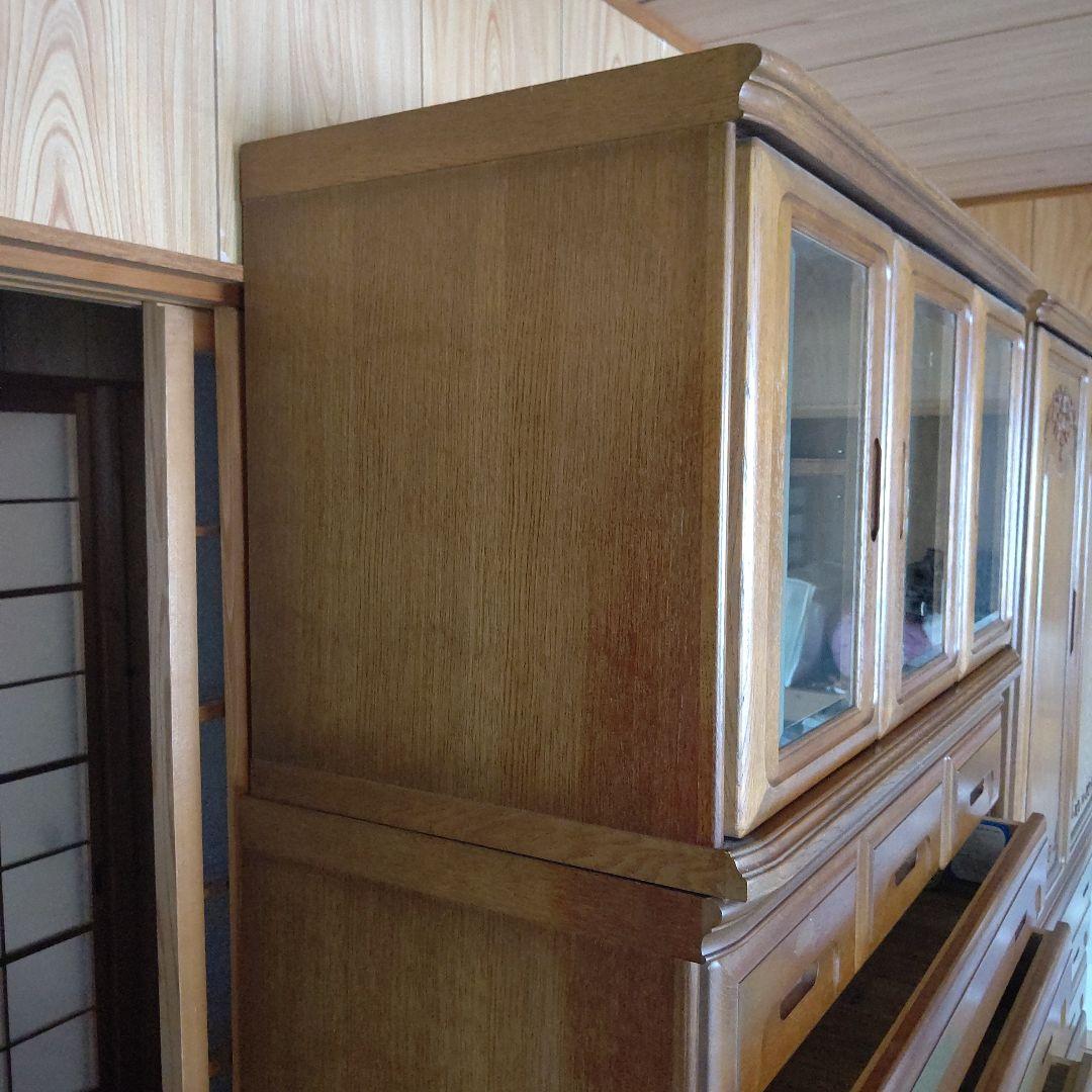 府中 桐製家具 収納チェスト 開き収納セット