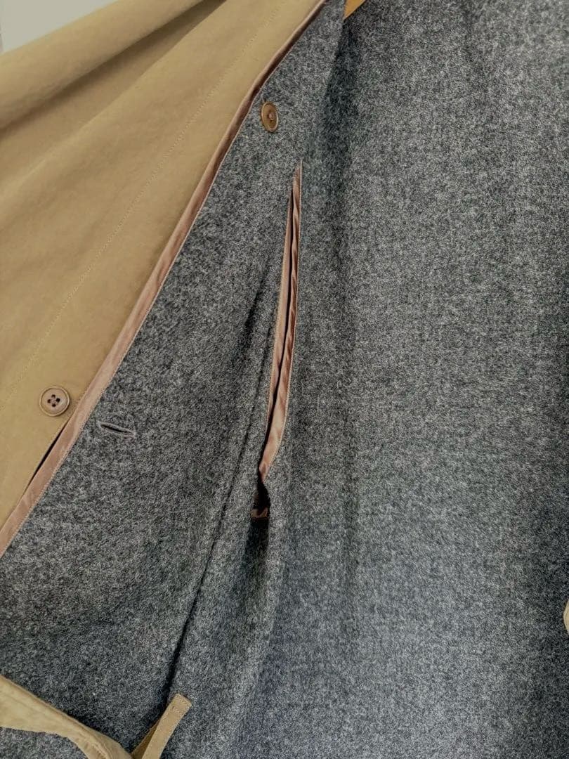 【値下げ】COMOLI タイロッケンコート size3 コモリ