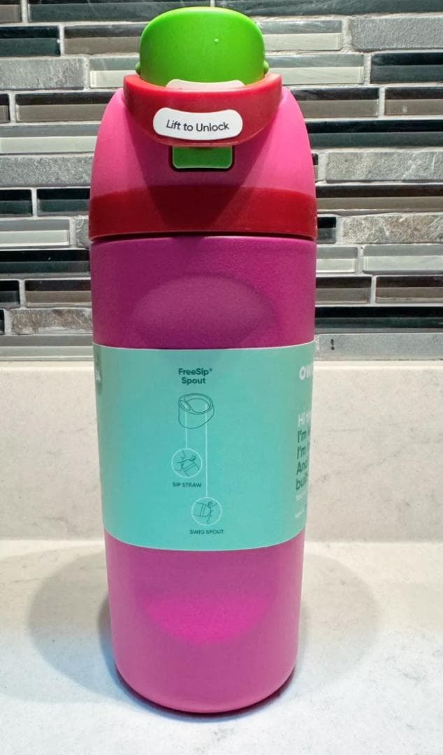 日本未発売カラー Owala FreeSip 16オンス ピンク水筒
